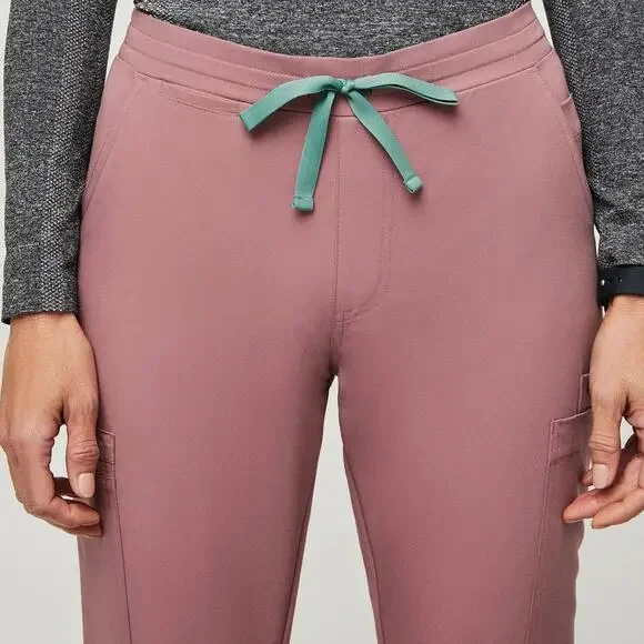 FIGS Yola Skinny Scrub Pants Mineral Mauve Pink Women's XS Rare Retired PO 2228 - Picture 13 of 15